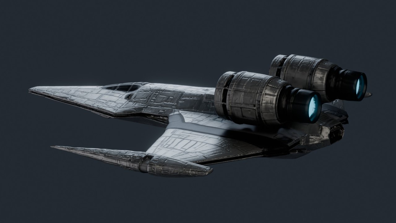 Grey Arrow Interceptor - hero render