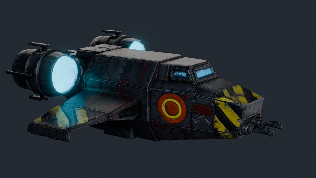 Salvage Interceptor - rear