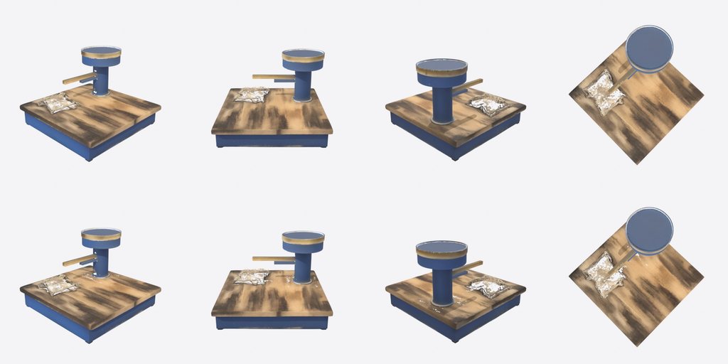 Platform Scale - four angles