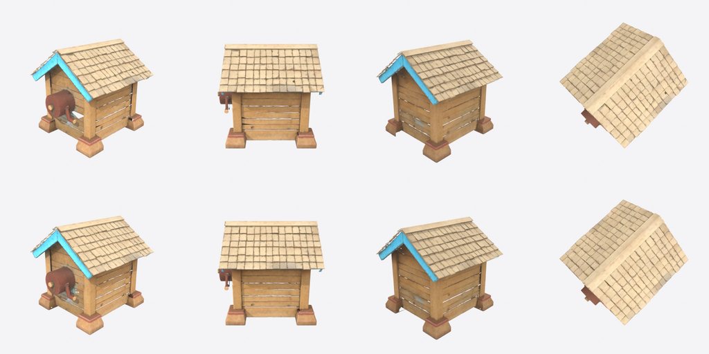 Well Hood - four angles