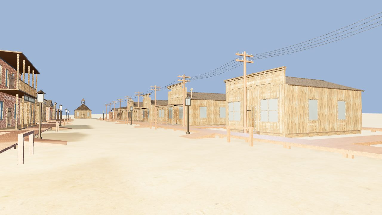 Silver Creek Full Kit - Western town, interiors, props and crowd - view 2