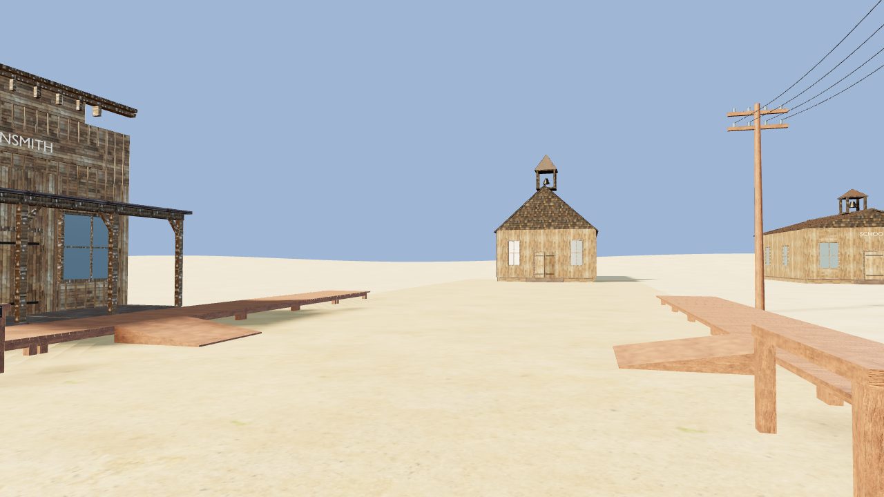 Silver Creek Full Kit - Western town, interiors, props and crowd - view 4